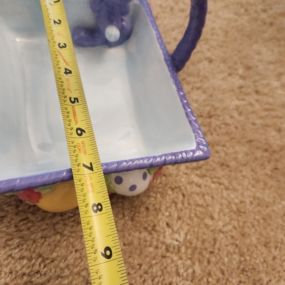 Vintage Ultra Rare Warner Bros. Tweety Bird Easter Basket Candy Dish 1999 - Picture 7 of 7